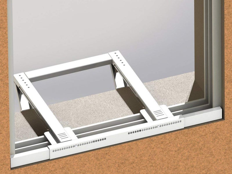 Jeacent Universal Window Air Conditioner Support Bracket No Drilling ,No Tools, Heavy-Duty Window AC Bracket Supports Up to 200lbs, Fits Single or Double Hung Windows - Image 2